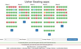 Usher Seat Poster