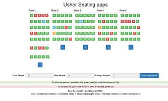 Usher Seat تصوير الشاشة 1
