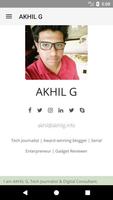 Akhil G poster