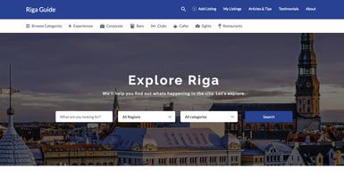 Riga Travel Guide ポスター