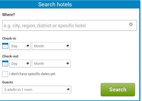 1 Schermata HotelsMarkets - Hotels Search.