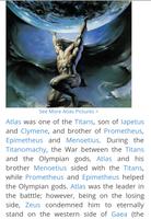 Greek Mythology.com اسکرین شاٹ 3