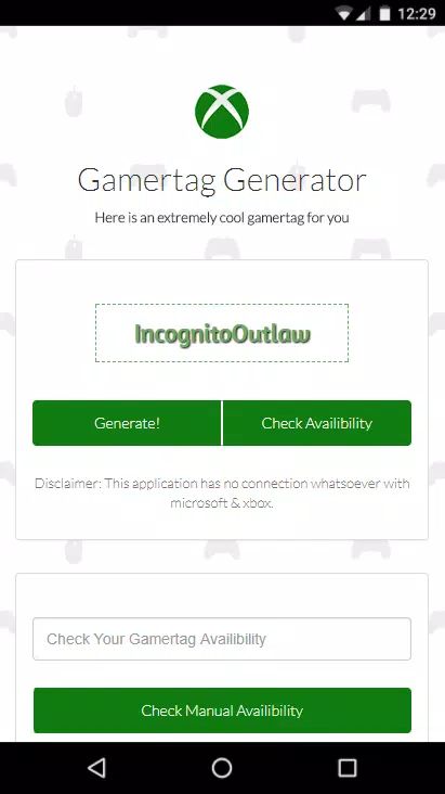 Gamertag Generator APK for Android Download