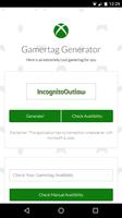Gamertag Generator poster