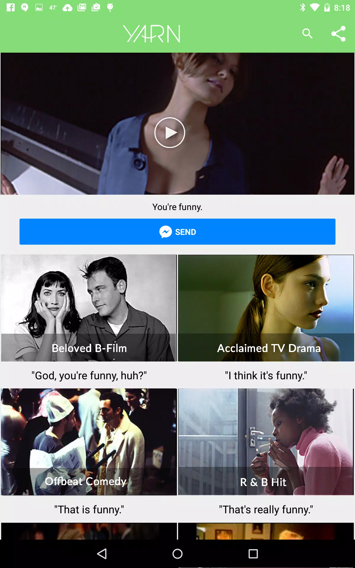 Yarn for Messenger video clips APK for Android Download Yarn for Messenger video clips APK for Android Download