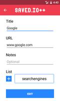 Saved.io++ screenshot 1