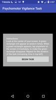 Psychomotor Vigilance Task تصوير الشاشة 1