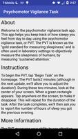 Psychomotor Vigilance Task تصوير الشاشة 3