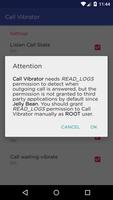 Call Vibrator(Lite) - Root الملصق