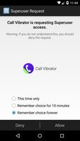 Call Vibrator(Lite) - Root captura de pantalla 1