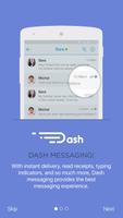 Dash SMS/Messenger الملصق