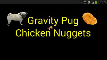 Pug vs Chicken Nuggets ALPHA Affiche