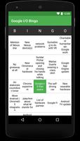 Bingo for Google I/O poster