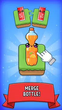 Screenshot 3 for Merge Bottle - Kawaii Idle Evo