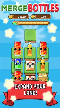 Screenshot 5 for Merge Bottle - Kawaii Idle Evo