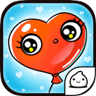 Love Evolution - Idle Kawaii Balls Clicker Game biểu tượng