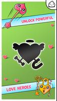 Love Evolution - Idle Kawaii Balls Clicker Game ảnh chụp màn hình 1