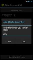 DKun Message Wall (SMS block) স্ক্রিনশট 1