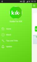Guide For KIK Messenger ảnh chụp màn hình 1
