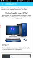 Learn HTML Basics اسکرین شاٹ 1