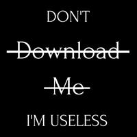 Don't Download Me I'm Useless Affiche