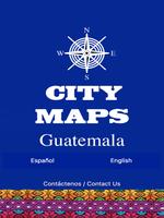 City Maps Guatemala โปสเตอร์