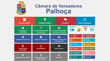 CÂMARA DE VEREADORES DE PALHOÇA/SC screenshot 1