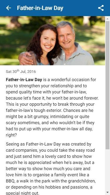 Days of the year apk 