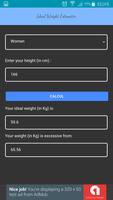 Ideal Weight Estimator capture d'écran 3