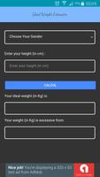 Ideal Weight Estimator capture d'écran 1