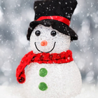 Snowman live wallpaper icône