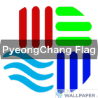 PyeongChang flag live wallpaper Zeichen