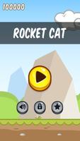 Rocket Cat Affiche