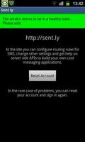 Sent.ly SMS Gateway API الملصق
