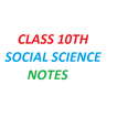 CLASS 10TH SOCIAL SCIENCE NOTES AND SOLUTIONS