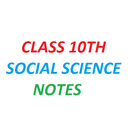 Icona CLASS 10TH SOCIAL SCIENCE NOTES AND SOLUTIONS