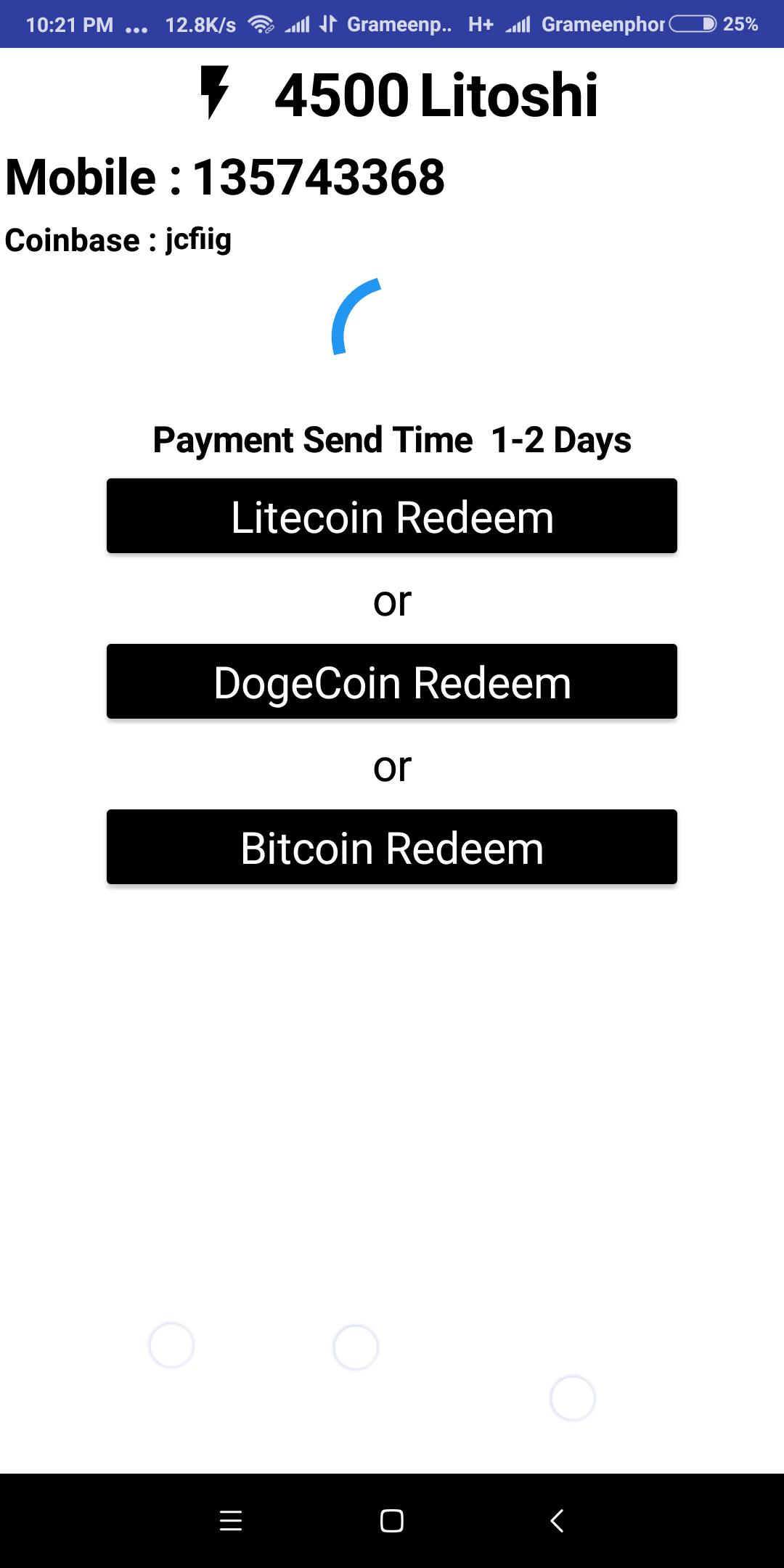 Earn Free Ltc Btc Doge Coin Spinner For Android Apk Download - 