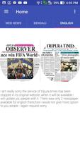 Tripura Newspaper- A Daily News Hunt تصوير الشاشة 2