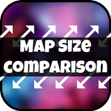 Map Size Comparison for Fortnite أيقونة
