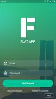 Flutter Flat App Plakat