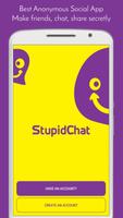 StupidChat - Talk, Meet & Date real people near by Affiche
