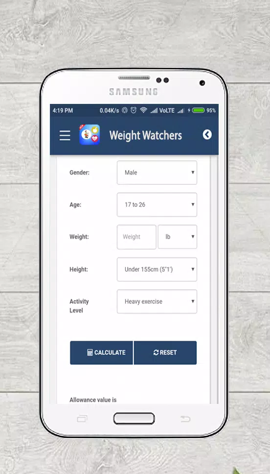 Descarga de APK de Free Weight Watchers Points Calculator App para Android