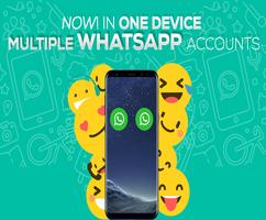 2whatsa: multiple account स्क्रीनशॉट 1