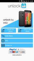 SIM Unlock code for Motorola Affiche