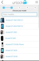 Unlock your Alcatel phones syot layar 1