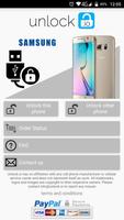 Unlock Samsung by cable الملصق
