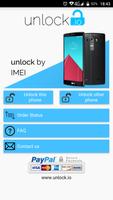 Unlock your LG phone by code Affiche