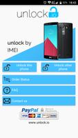 Unlock your LG phone by code الملصق