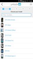 Unlock your ZTE phone capture d'écran 1