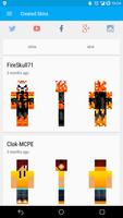 Skin Editor for Minecraft PE اسکرین شاٹ 2